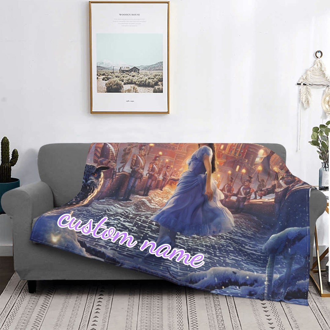 Personalized Tapestry Blanket of The Nutcracker and the Four Realms Quilt Blankets