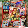 Personalized Toy Story Fleece Blanket - Super Soft and Warm for Buzz Lightyear Fans