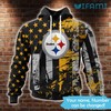 Personalized USA Flag Logo - Steelers All Over Print Hoodie