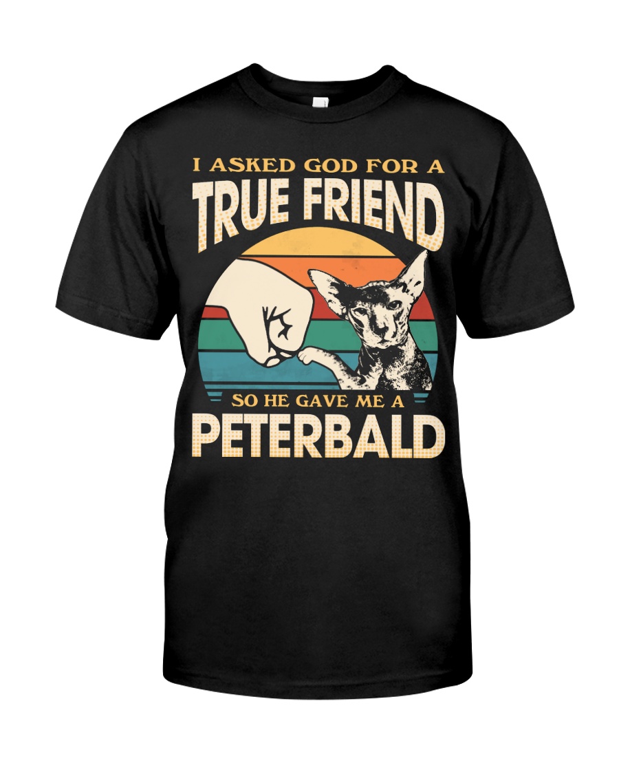 Peterbald Cat T-Shirt - A Unique Addition To Your Cat Clothing Collection