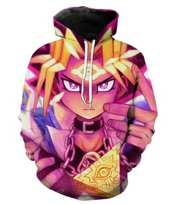 Pharaoh Yugi in All Over Print 3D Hoodie