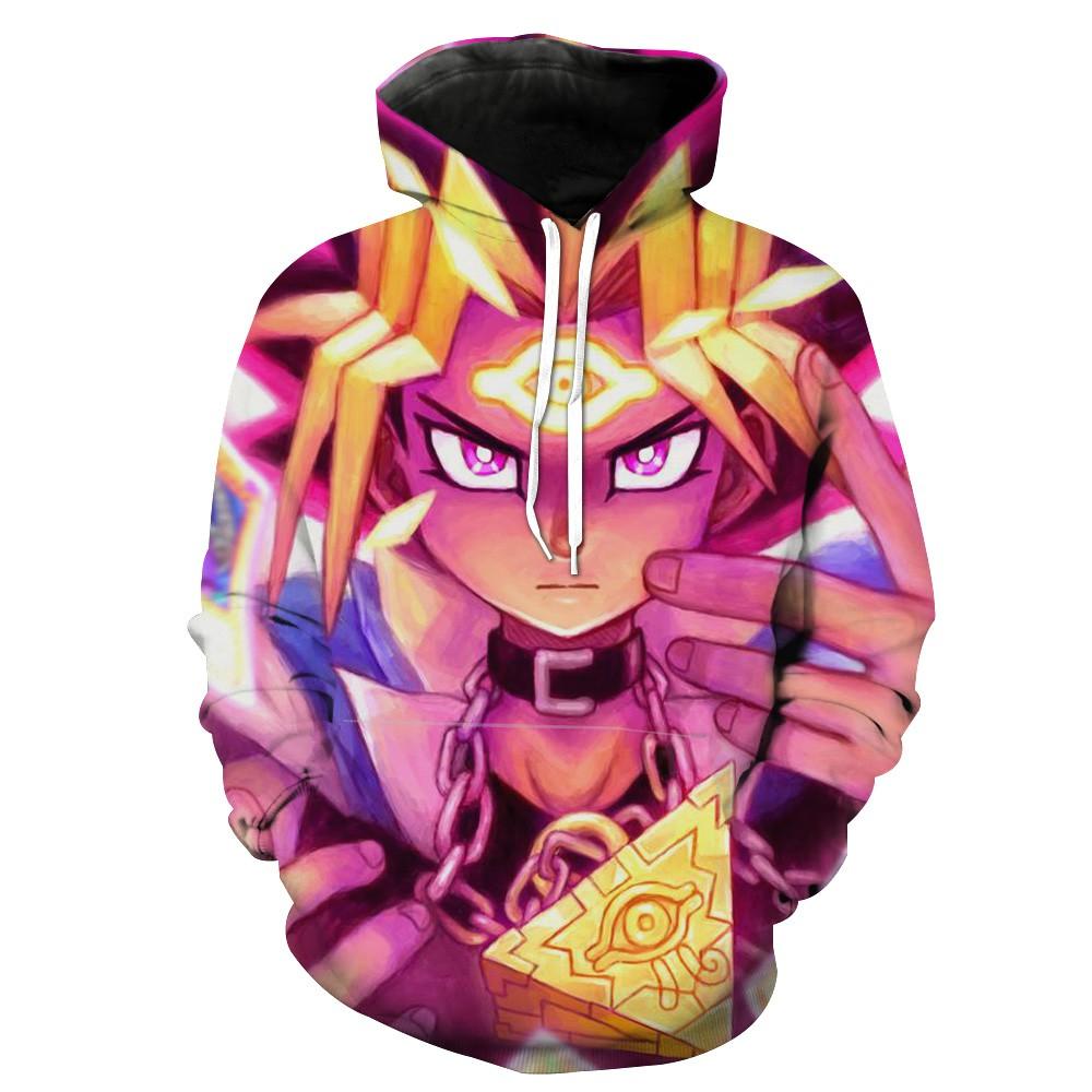 Pharaoh Yugi in All Over Print 3D Hoodie