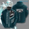 Philadelphia Eagles Fly Eagles Fly 3D Hoodie with Custom Print