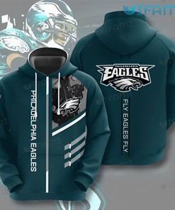 Philadelphia Eagles Fly Eagles Fly 3D Hoodie with Custom Print