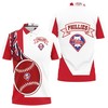 Philadelphia Phillies 3D All Over Print Polo Shirt with Breathable Fabric for Baseball Fans