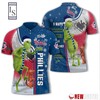 Philadelphia Phillies Grinch Steals Christmas with 3D Printed Polo Shirt