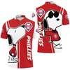 Philadelphia Phillies Snoopy Lover 3D All Over Print Polo Shirt with Athleisure-Inspired Design