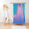 Piet Mondrian Fauvism Art Shower Curtain | Waterproof Eco-Friendly Curtain + Hooks | Bathroom Decor + Quotes
