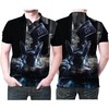 Pikanom Pikachu Venom Pokemon Scary Halloween 3D All Over Print Polo Shirt with All Over Print Shirt