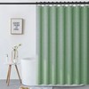 Pine Tree Green Linnen-getextureerde Disney Shower Curtain, Salie Groen Extra Zwaar Gordijn Waterdicht