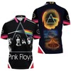 Pink Floyd Logo Member Pop 3D All Over Print Polo Shirt with Athleisure-Inspired Design