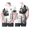 Pitbull Rocco Documentary Film Custom Name Personalized 3D All Over Print Polo Shirt with Breathable Fabric