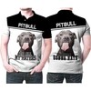 Pitbull To All My Haters Haters Gonna Hate 3D All Over Print Polo Shirt