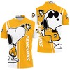 Pittsburgh Penguins Snoopy Lover 3D All Over Print Polo Shirt with Breathable Fabric for NHL Fans