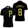 Pittsburgh Pirates Majestic Custom Polo Shirt: Willie Stargell #8, A Tribute to MLB Great Player
