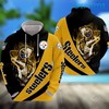 Pittsburgh Steelers Cool All Over Print Hoodie with Skull Grenade