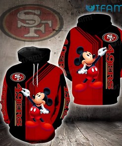 Pittsburgh Steelers Mickey Hoodie with Bold and Funny Design
