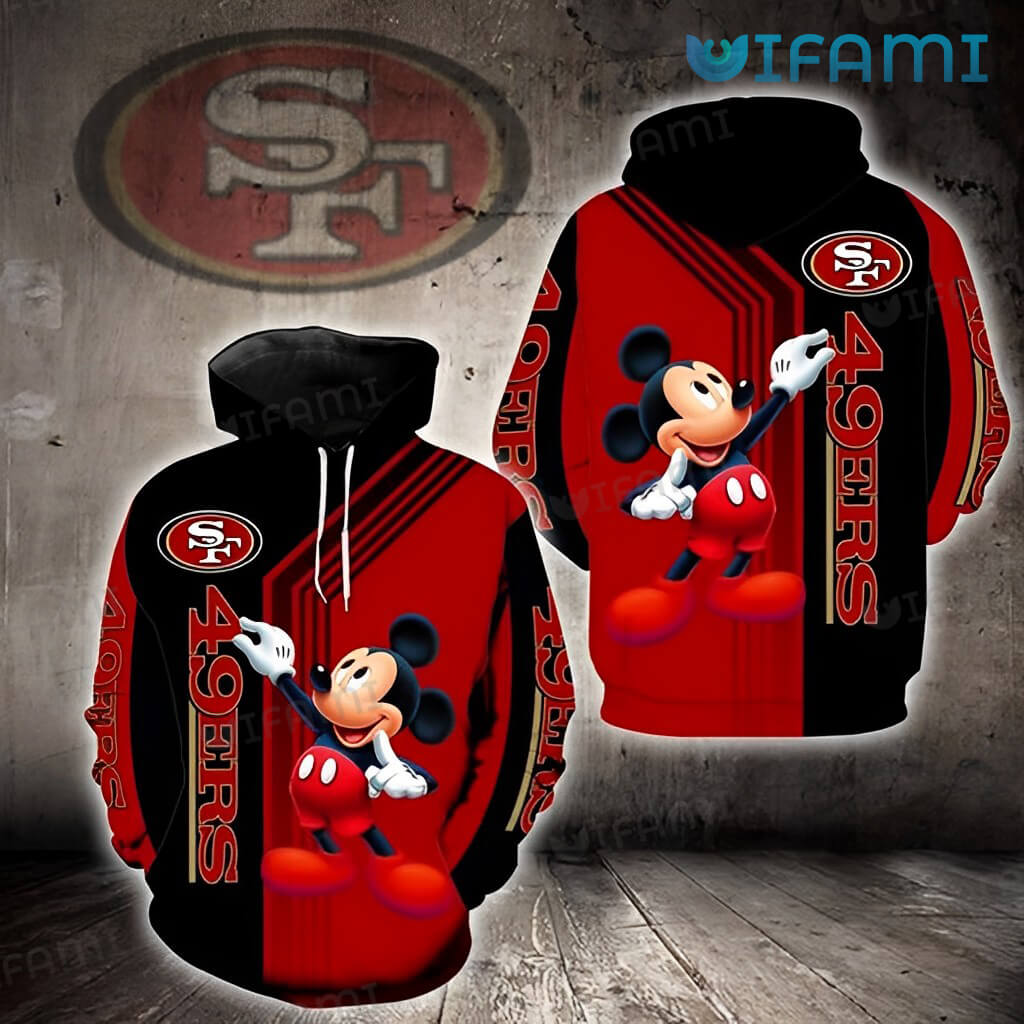 Pittsburgh Steelers Mickey Hoodie with Bold and Funny Design