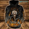 Pittsburgh Steelers Skull On Fire All Over Print 3D Hoodie