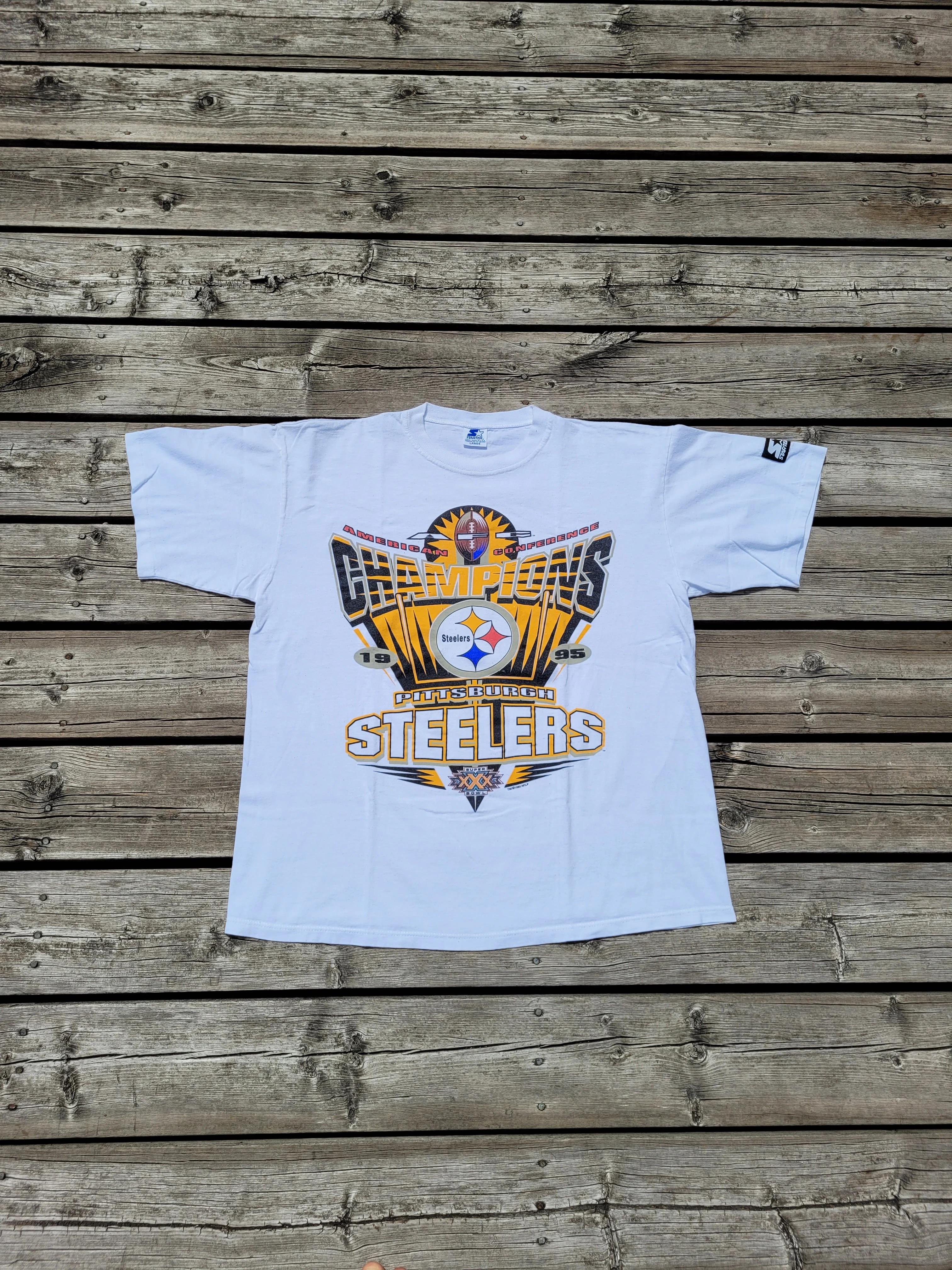 Pittsburgh Steelers- Starter Sweatshirt T-shirt Ideal Gift for NFL Fans