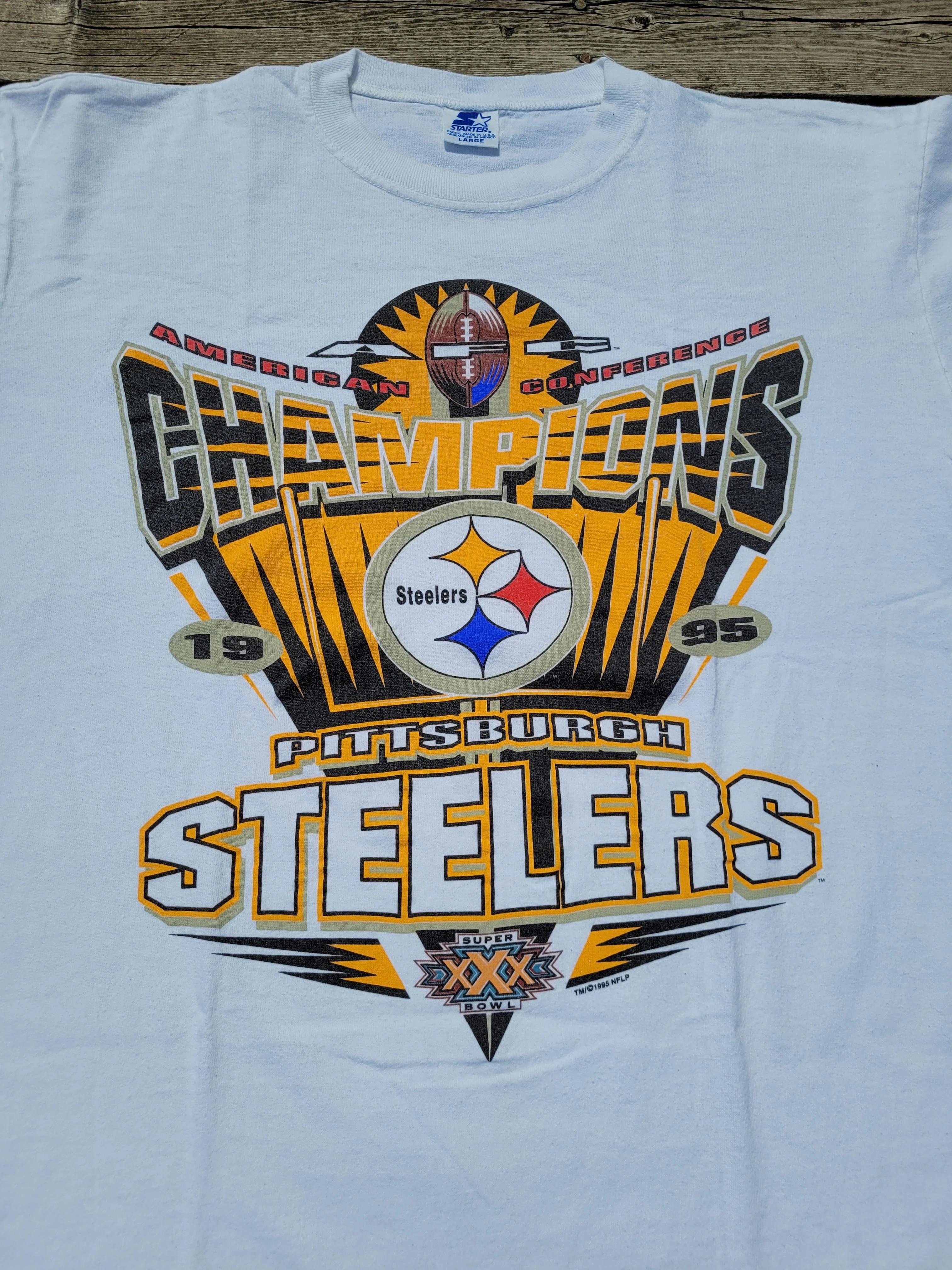 Pittsburgh Steelers- Starter Sweatshirt T-shirt Ideal Gift for NFL Fans - Image 2