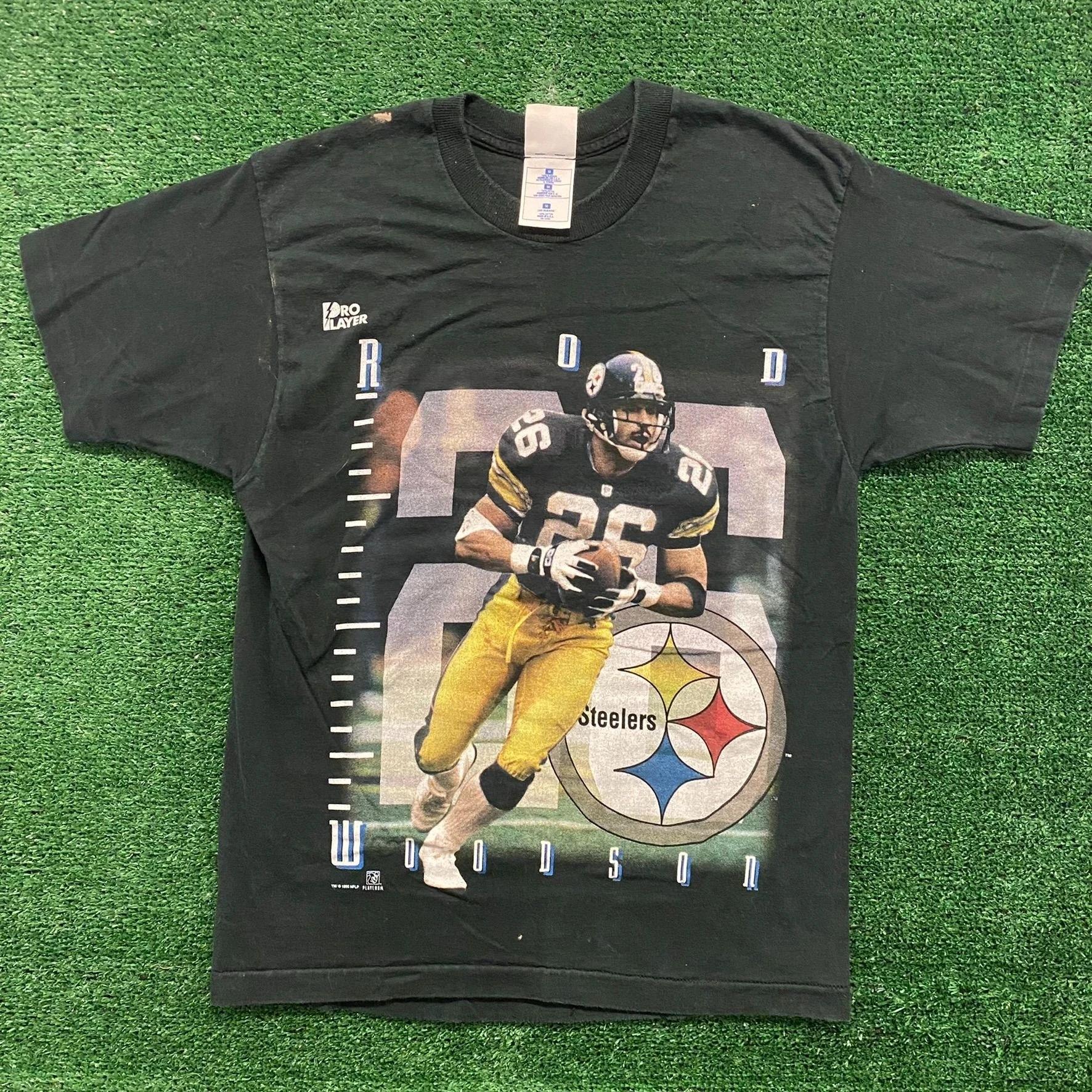 Pittsburgh Steelers Woodson Vintage Style NFL Sweatshirt T-shirt, NFL Football Teams Gifts For Fans