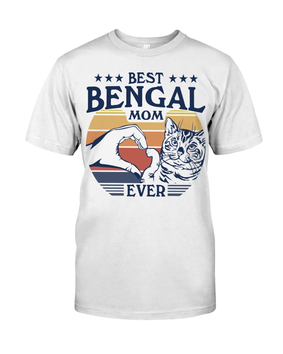 Playful Bengal Cat T-Shirt For Women - A Fun Way To Celebrate Your Wild-Looking Feline