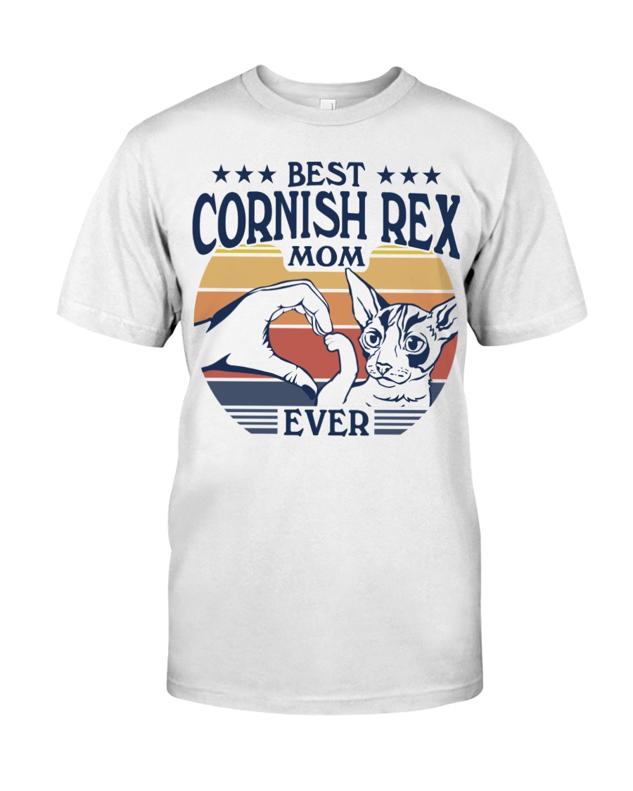 Playful Cornish Rex Cat T-Shirt For Women - A Soft And Cozy Addition To Your Cat Clothing Collection