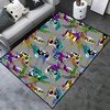 Polyester Mat T-Shirt, Hoodie, Sweatshirt: Large Gaming Room Rugs for Boys with Game Controller Decoration