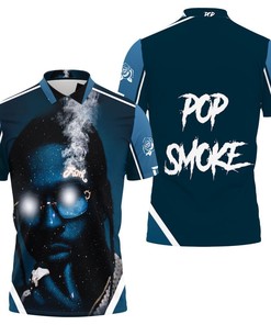 Pop Smoke Shoot Faith With The Universe Polo Shirt All Over Print Shirt 3d T-shirt with Personalized 3D Design