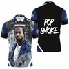 Pop Smoke Shoot for the Stars Aim for the Moon Diamond Universe 3D All Over Print Polo Shirt with Breathable Fabric