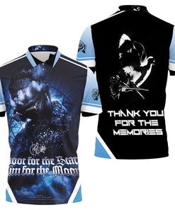 Pop Smoke Shoot for the Stars Blue Sky Rap Hip Hop 3D All Over Print Polo Shirt with Personalized All Over Print