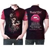 Postal Girl Hated By Many Loved By Many Loved By Plenty Heart On Her Sleeve 3D All Over Print Polo Shirt with