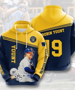 Premium Milwaukee Brewers All Over Print 3D Hoodie with Customizable Design