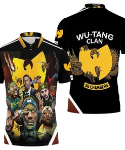 Prepare for Judgement Day with Wutang Clan in All Over Print Polo Shirt