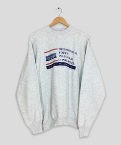 Presidential Youth Inaugural Conference Hoodie Sweatshirt Vintage Style Full-Size Gift For Fans