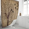 Primitive Grow Old With Me Shower Curtain for a Rustic Bathroom Decor