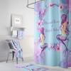 Purple Mermaid Shower Curtain, A Royal Addition to Your Bathroom