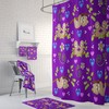 Purple Sloth Disney Shower Curtain or Bathroom Set for a Cute and Playful Kids Bathroom Decor