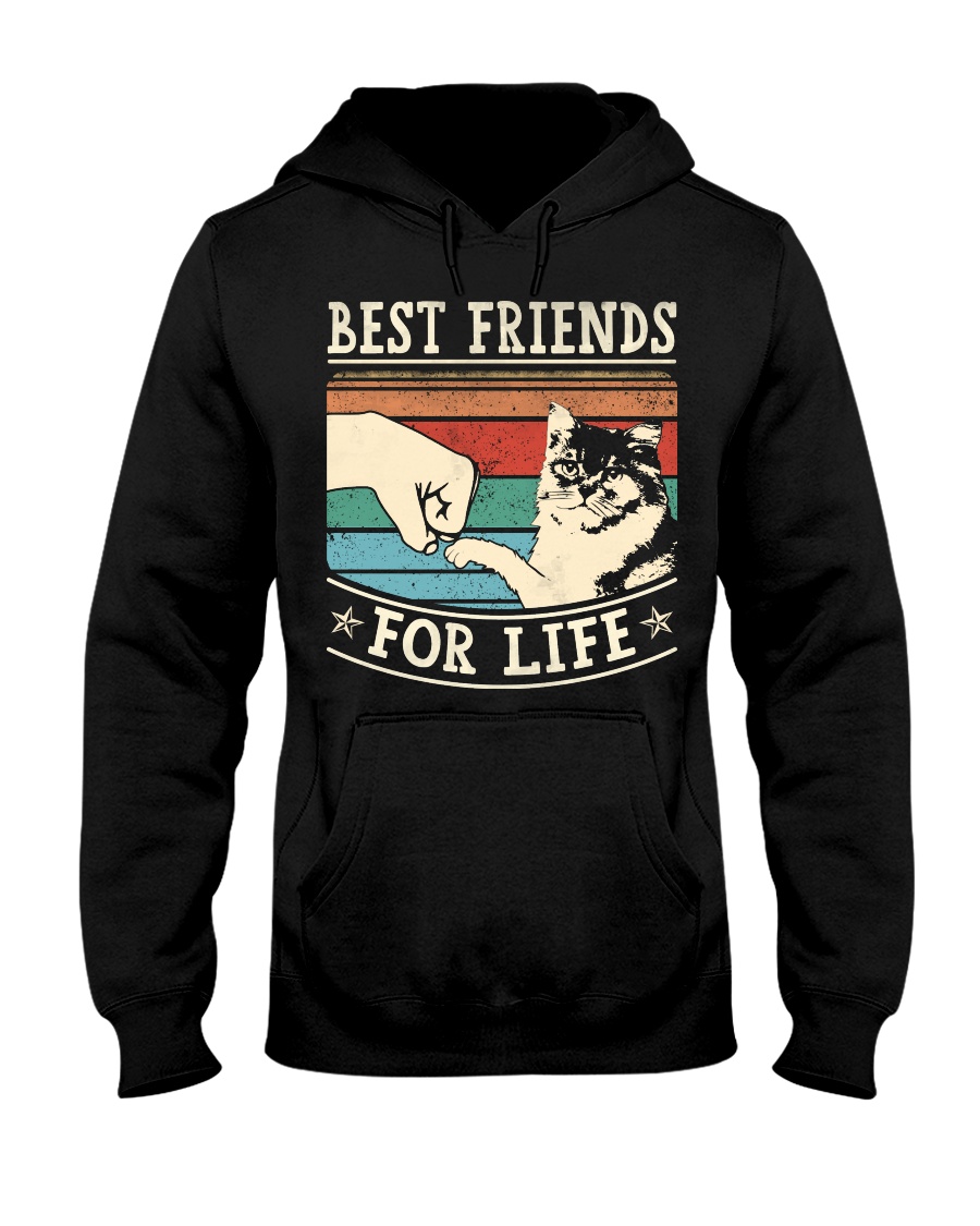 Purrfect Best Friends For Life Hoodie - Image 2