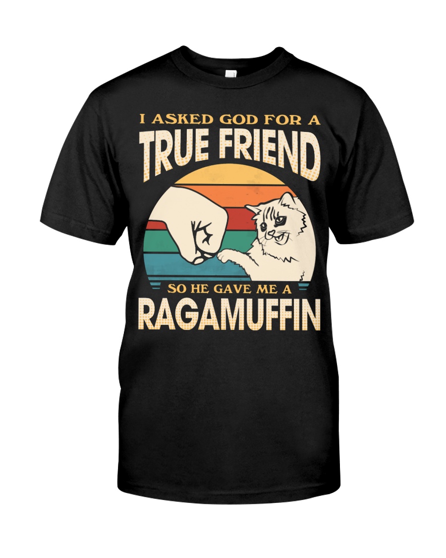 Ragamuffin Cat T-Shirt - A Cute Way To Express Your Love For Cats