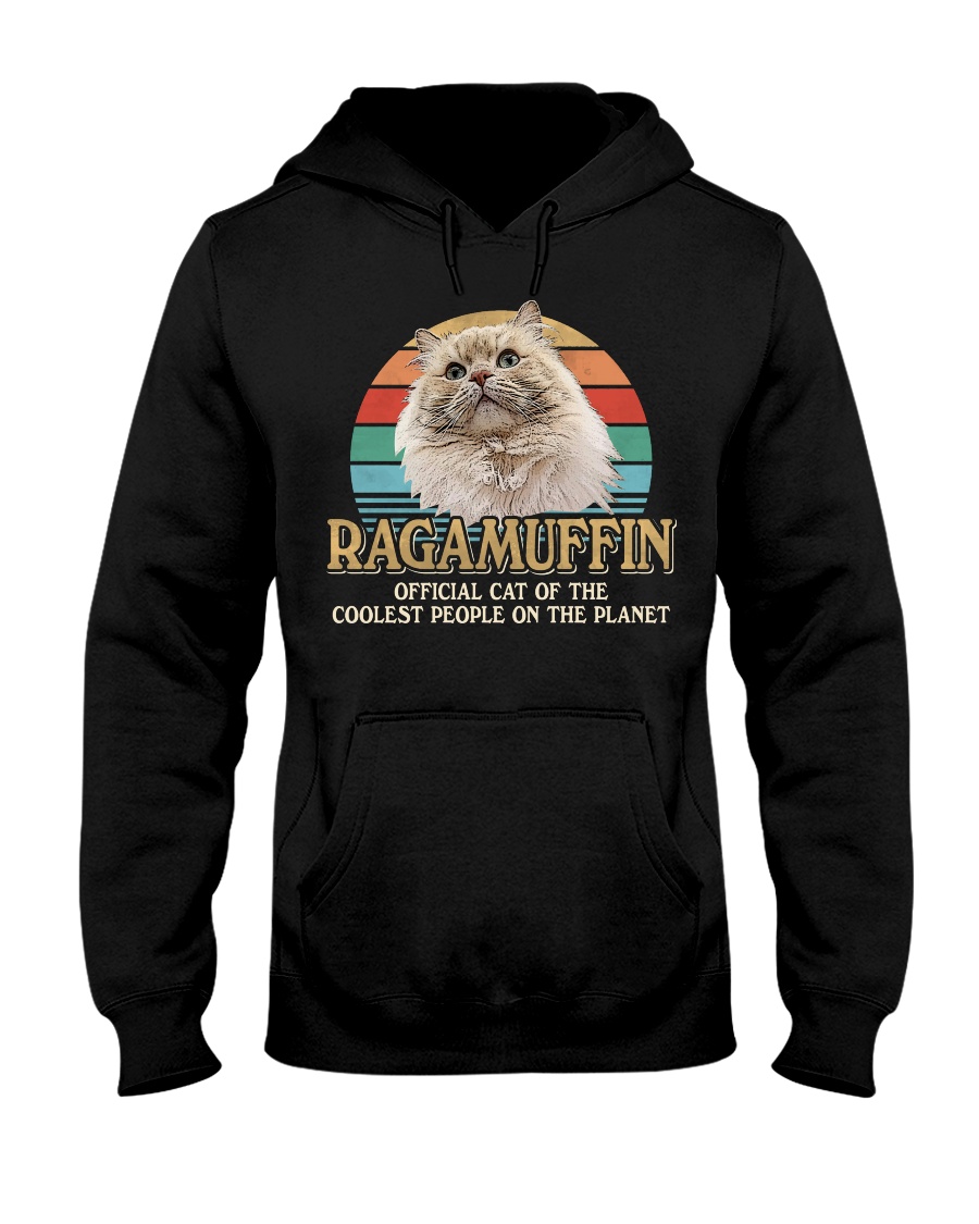 Ragamuffin Funny T-Shirt, Hoodie & Crewneck Sweatshirt - Official Cat Of Cool People Plus Cats Shirts For Women - Image 2