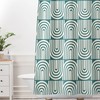 Rainbow Geometric Boho Bath Shower Curtain / Bathroom Decor / Vintage-Inspired