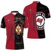 Raise Your Team's Flag Tampa Bay Buccaneers Raised The Red Nfc South Division Champions Super Bowl 2021 Print Polo Shirt