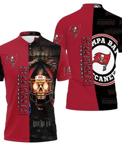 Raise Your Team's Flag Tampa Bay Buccaneers Raised The Red Nfc South Division Champions Super Bowl 2021 Print Polo Shirt