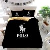 Ralph Lauren Polo Logo Bedding Set 3D All Over Print Polo Shirt with 3D Printed Design