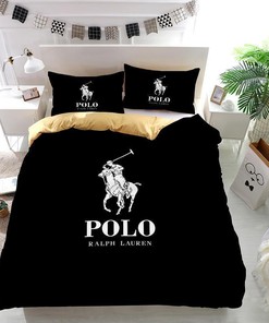 Ralph Lauren Polo Logo Bedding Set 3D All Over Print Polo Shirt with 3D Printed Design