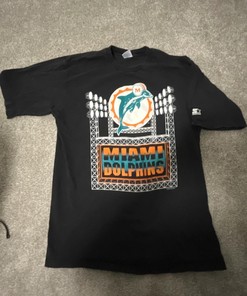 Rare 1993 Miami Dolphins Sweatshirt T-shirt Ideal Gift for NFL Fans