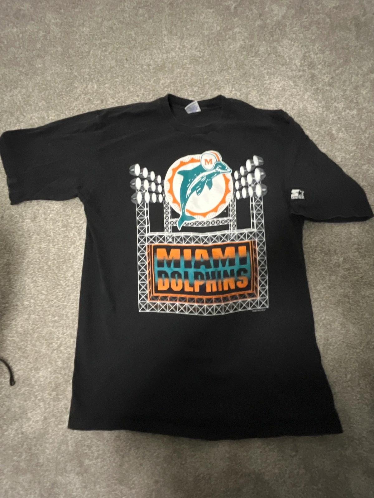 Rare 1993 Miami Dolphins Sweatshirt T-shirt Ideal Gift for NFL Fans