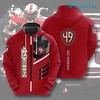 Red All Over Print Hoodie 3D Go Niners San Francisco 49ers Gift